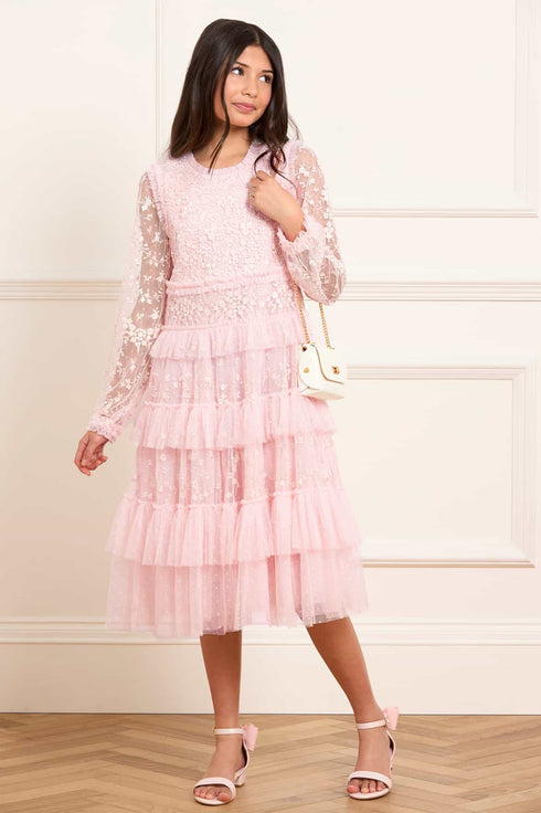 Blossom Lace Kids Dress - Main Image