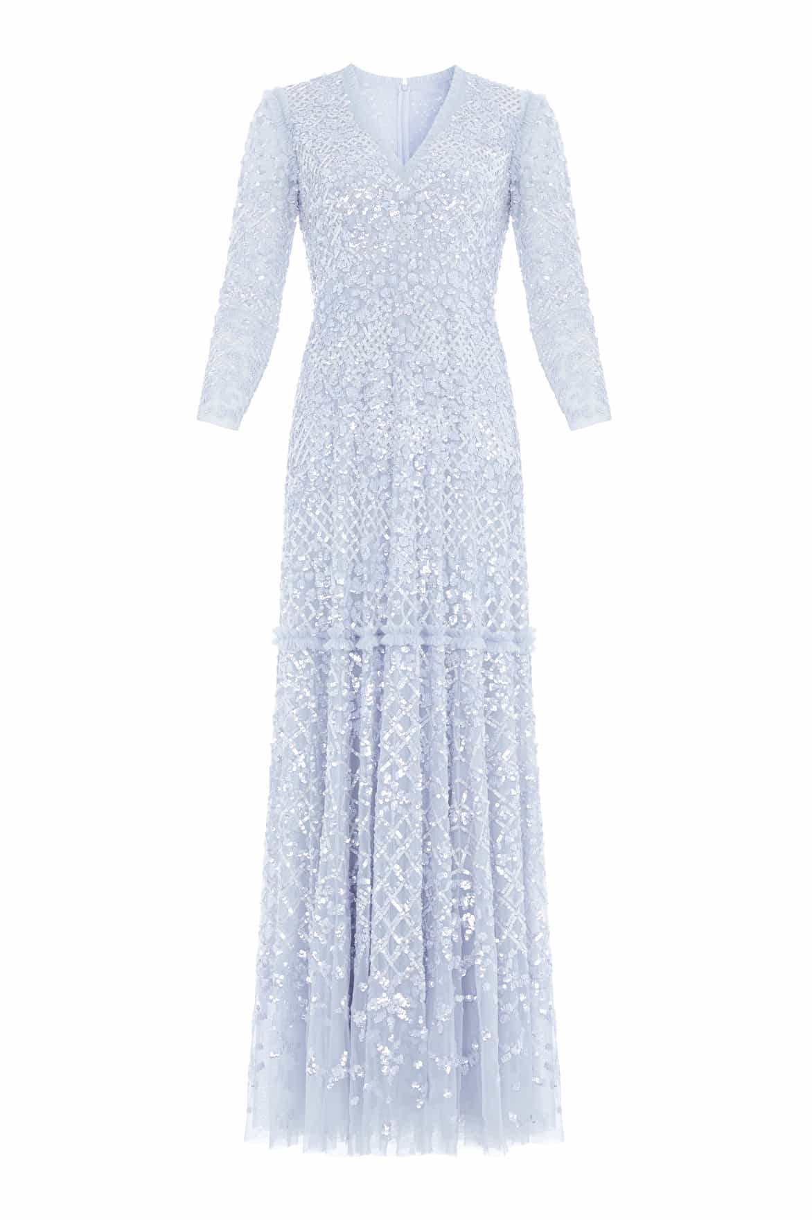 Isabella Diamond Gown – Blue | Needle & Thread