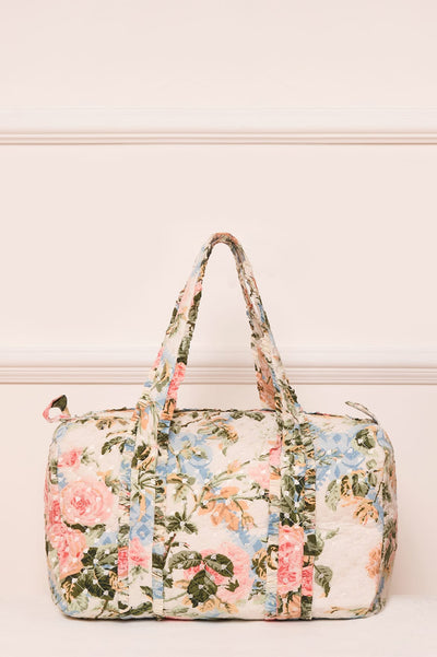 Rose Garden Quilted Shoulder Bag